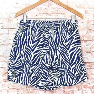 Boardies | Men’s Navy/Neon Zebra Board Shorts